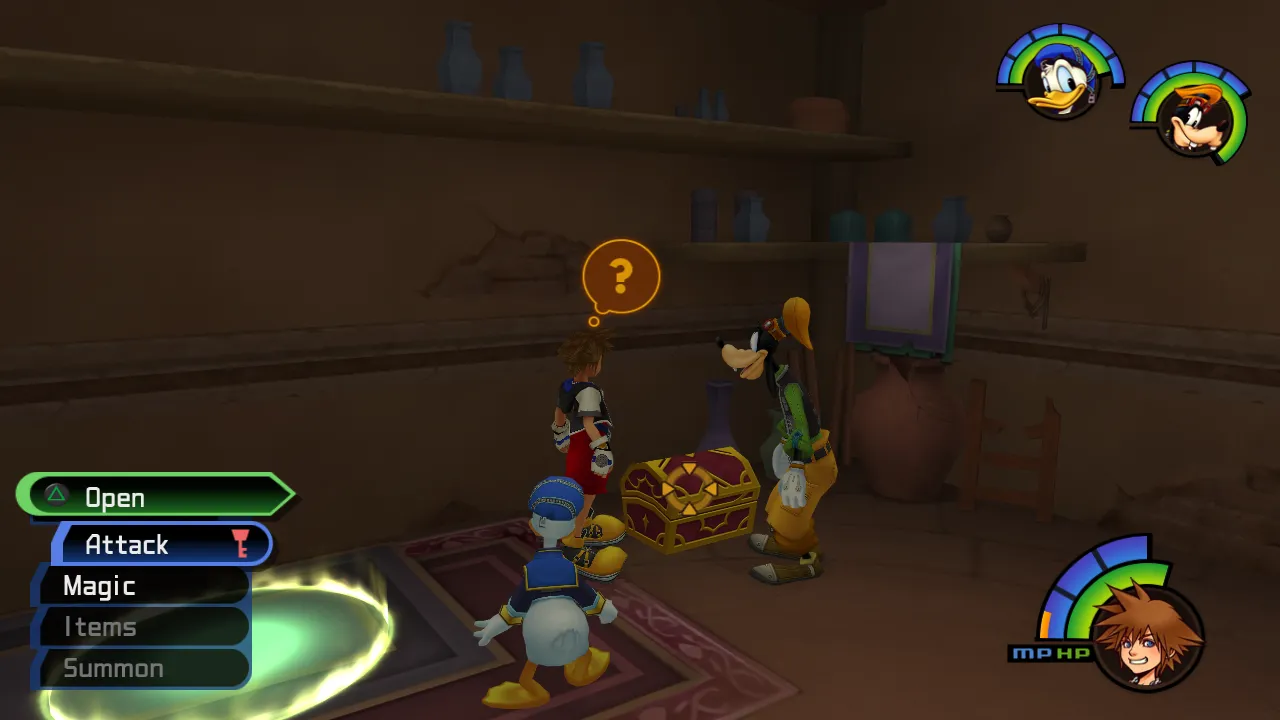 Agrabah Storage Green Trinity Chest